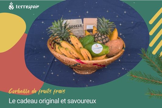 corbeille de fruits exotiques