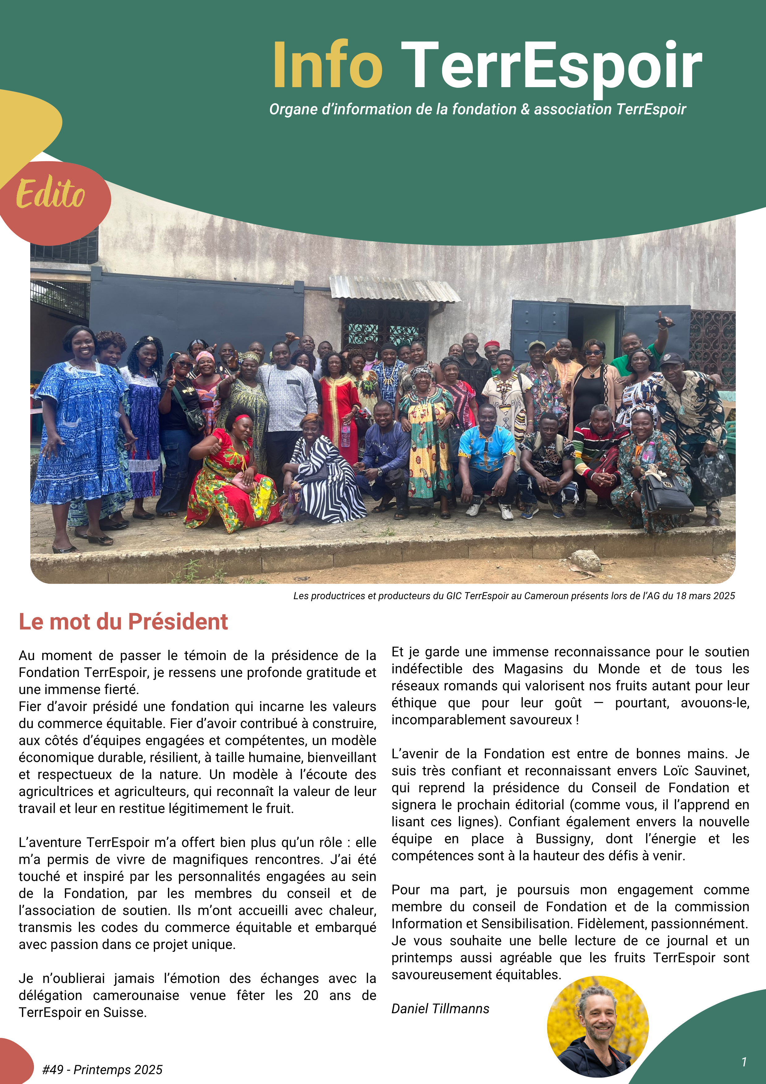 Journal TerrEspoir No49
